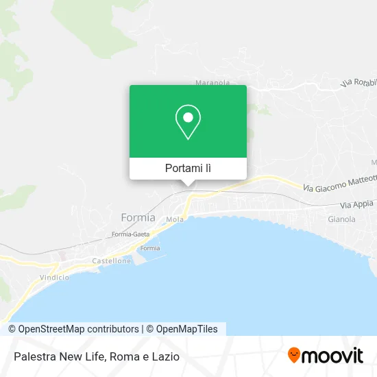 Mappa Palestra New Life