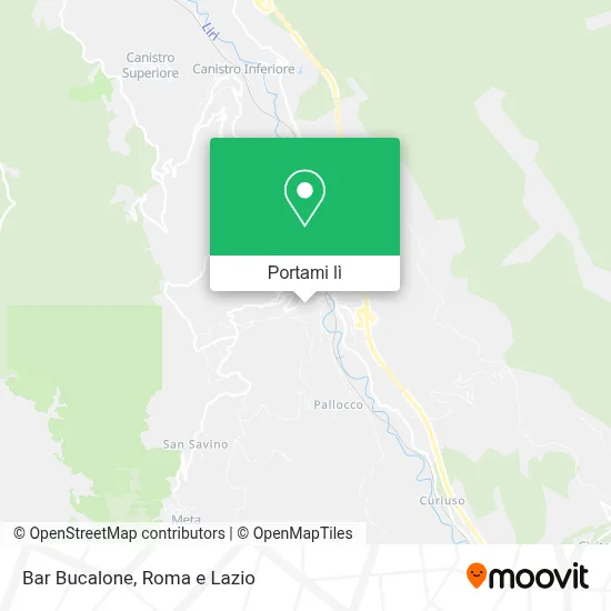 Mappa Bar Bucalone