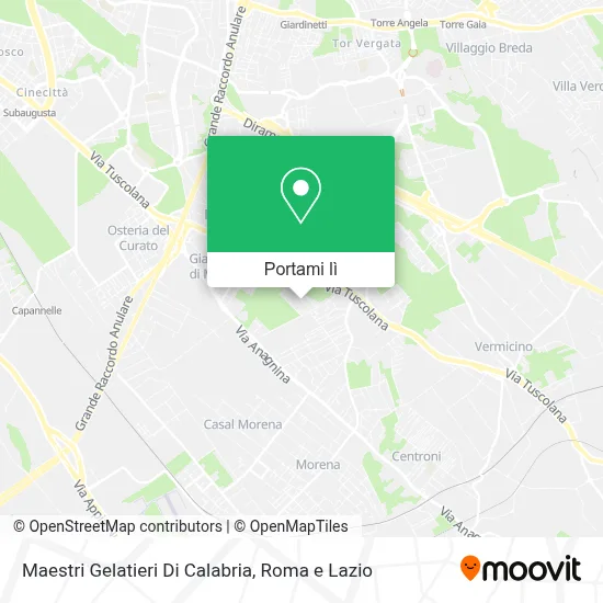 Mappa Maestri Gelatieri Di Calabria