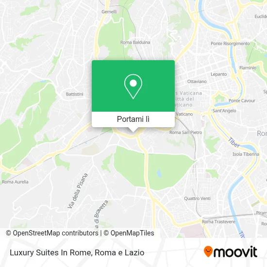 Mappa Luxury Suites In Rome