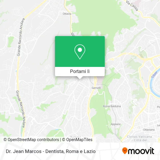 Mappa Dr. Jean Marcos - Dentista