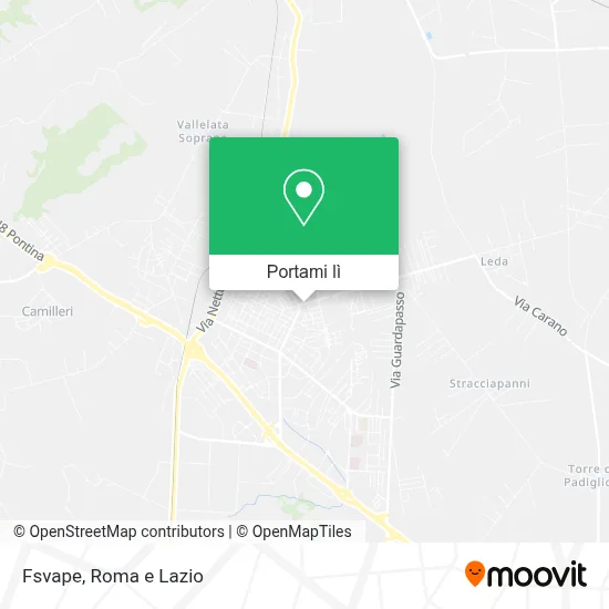 Mappa Fsvape