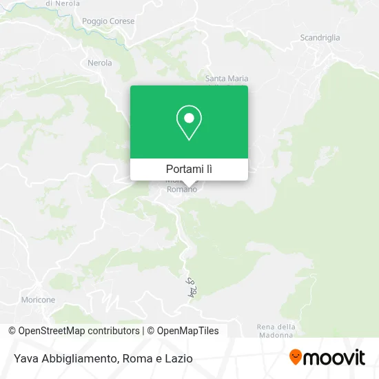 Mappa Yava Abbigliamento