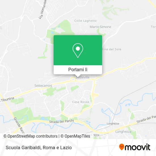 Mappa Scuola Garibaldi