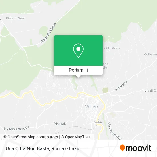 Mappa Una Citta Non Basta