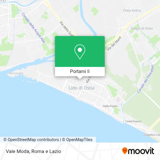 Mappa Vale Moda