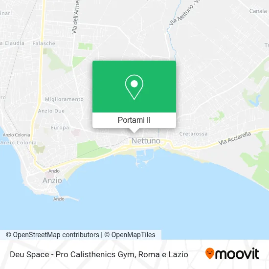 Mappa Deu Space - Pro Calisthenics Gym
