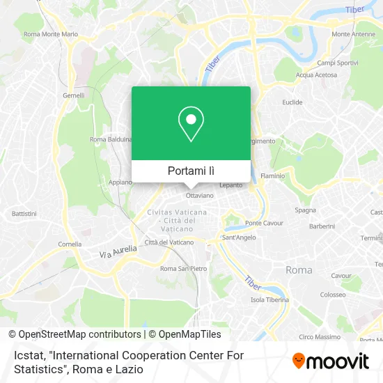 Mappa Icstat, "International Cooperation Center For Statistics"