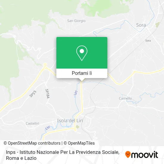 Mappa Inps - Istituto Nazionale Per La Previdenza Sociale