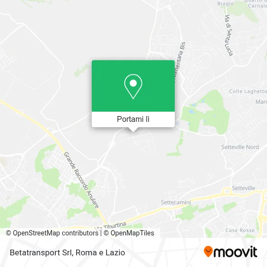 Mappa Betatransport Srl