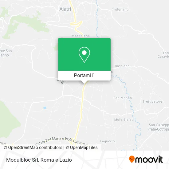 Mappa Modulbloc Srl