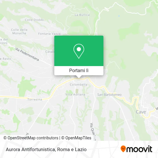 Mappa Aurora Antifortunistica