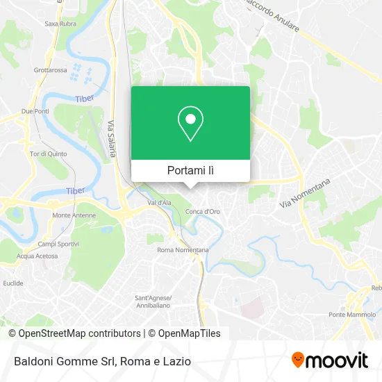 Mappa Baldoni Gomme Srl