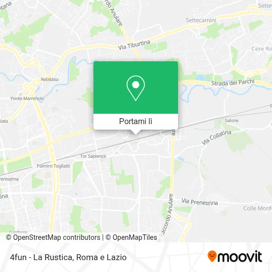 Mappa 4fun - La Rustica