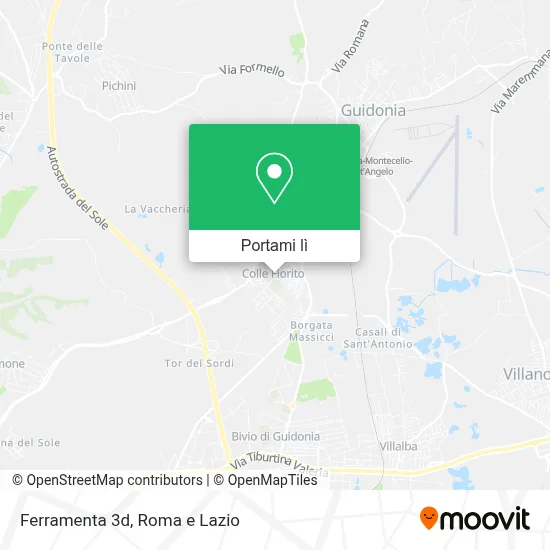 Mappa Ferramenta 3d