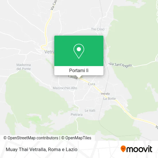 Mappa Muay Thai Vetralla
