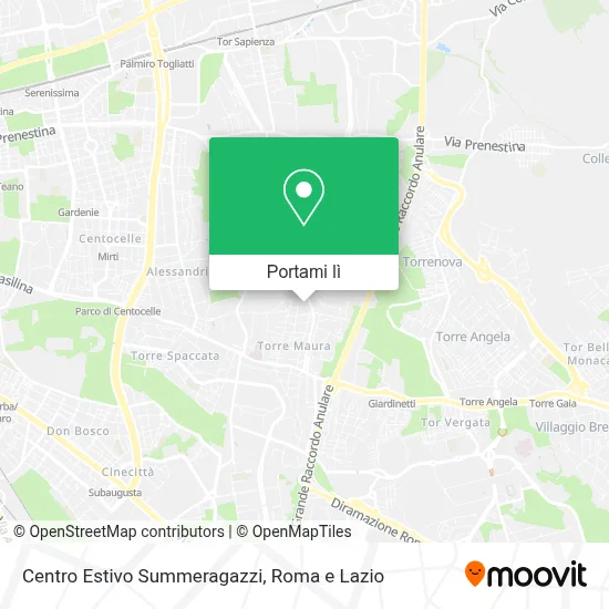 Mappa Centro Estivo Summeragazzi