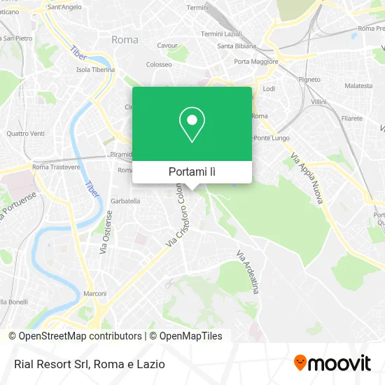 Mappa Rial Resort Srl