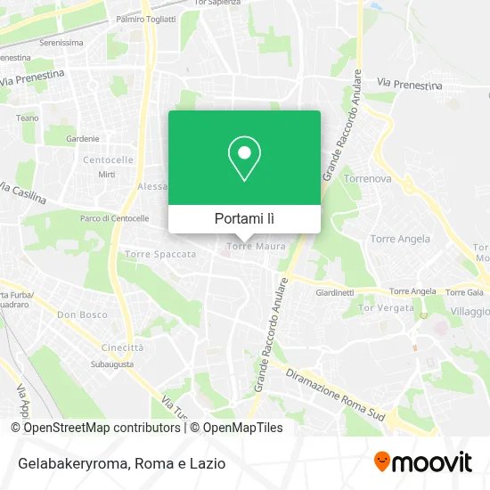 Mappa Gelabakeryroma