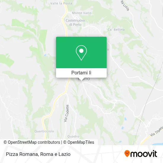 Mappa Pizza Romana