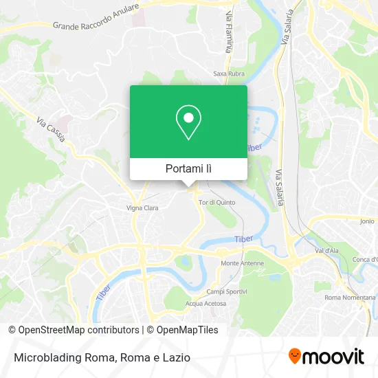 Mappa Microblading Roma
