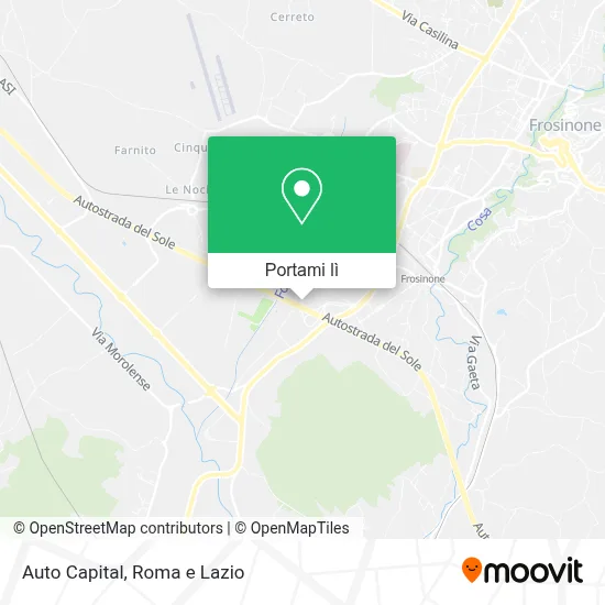 Mappa Auto Capital