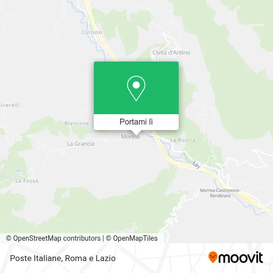 Mappa Poste Italiane