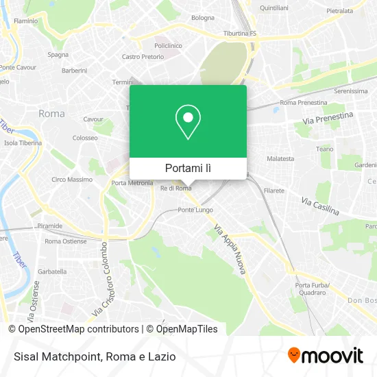 Mappa Sisal Matchpoint