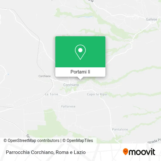 Mappa Parrocchia Corchiano