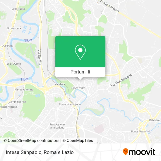 Mappa Intesa Sanpaolo