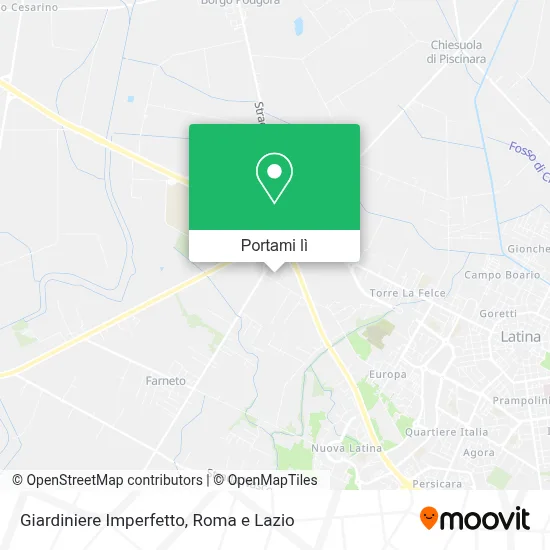 Mappa Giardiniere Imperfetto
