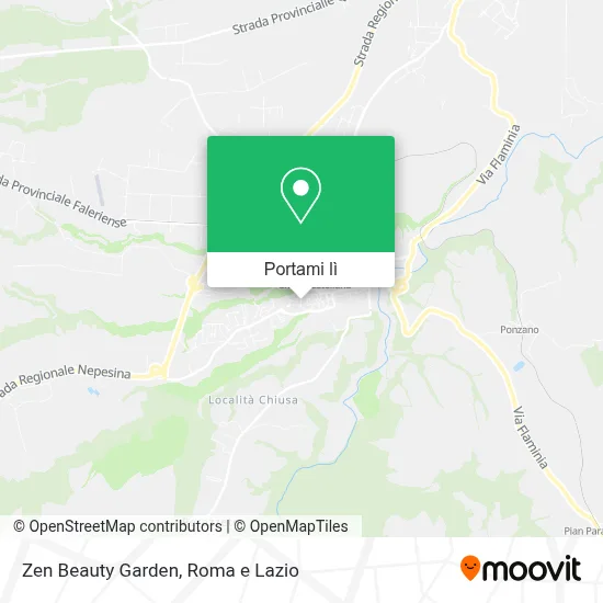 Mappa Zen Beauty Garden