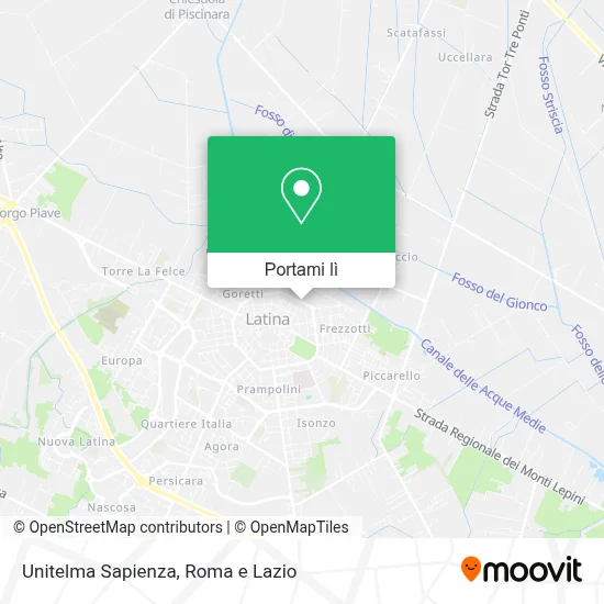 Mappa Unitelma Sapienza