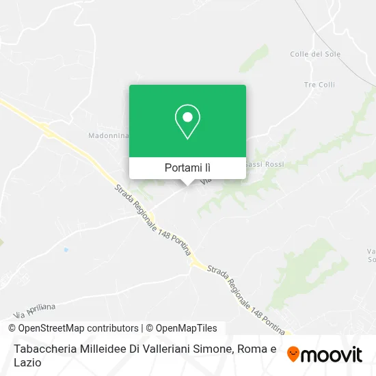 Mappa Tabaccheria Milleidee Di Valleriani Simone