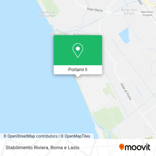 Mappa Stabilimento Riviera