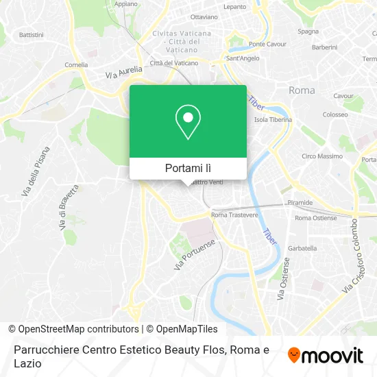 Mappa Parrucchiere Centro Estetico Beauty Flos