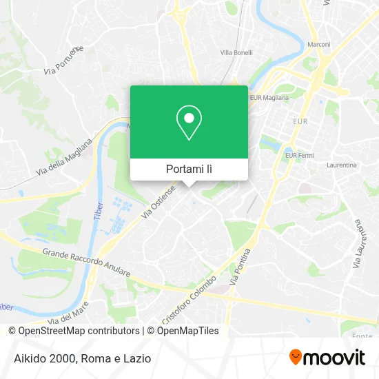 Mappa Aikido 2000