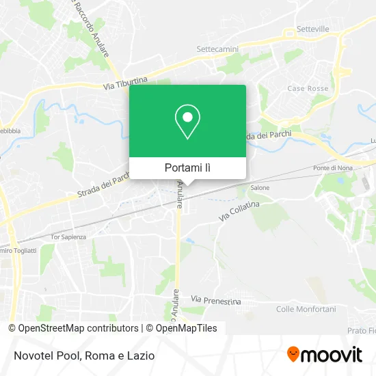 Mappa Novotel Pool