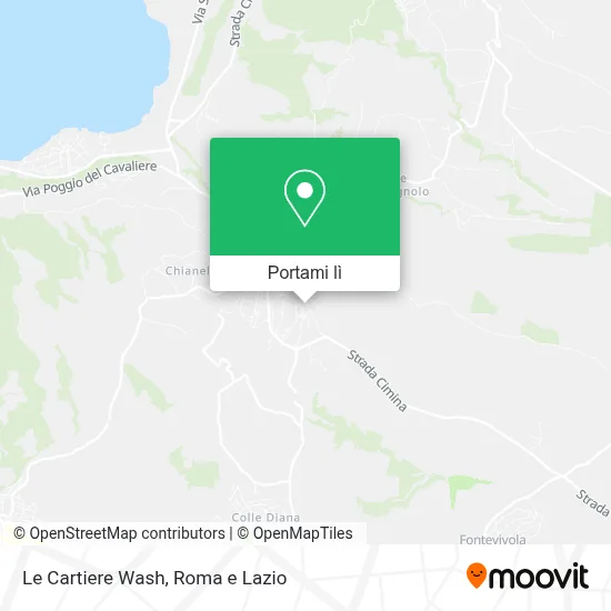 Mappa Le Cartiere Wash