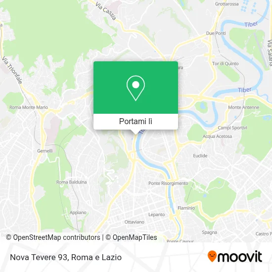 Mappa Nova Tevere 93