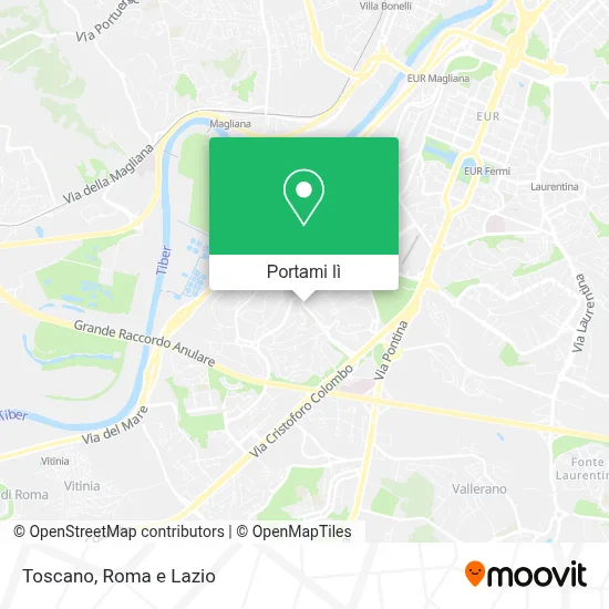 Mappa Toscano