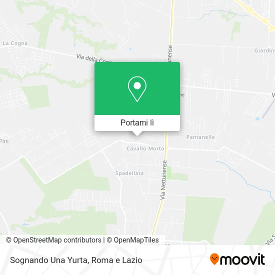 Mappa Sognando Una Yurta