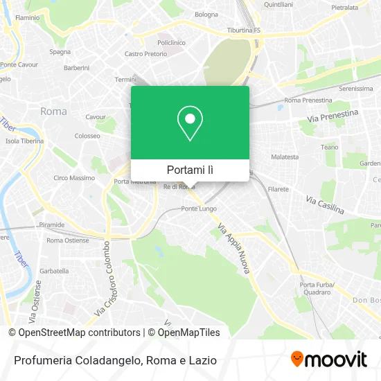 Mappa Profumeria Coladangelo