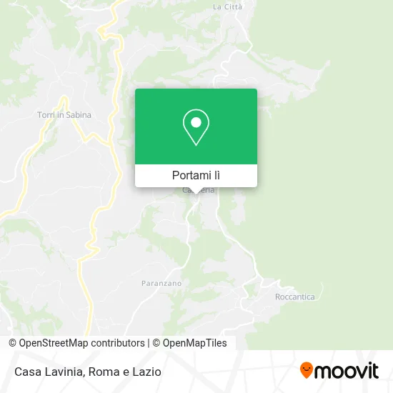 Mappa Casa Lavinia