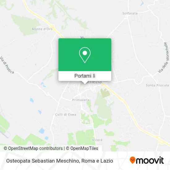 Mappa Osteopata Sebastian Meschino