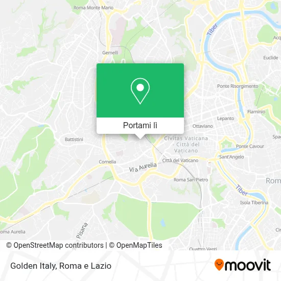 Mappa Golden Italy