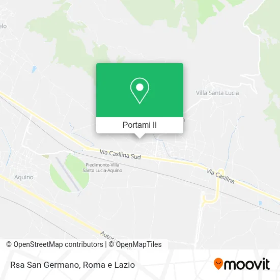 Mappa Rsa San Germano
