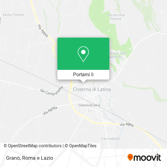 Mappa Granò
