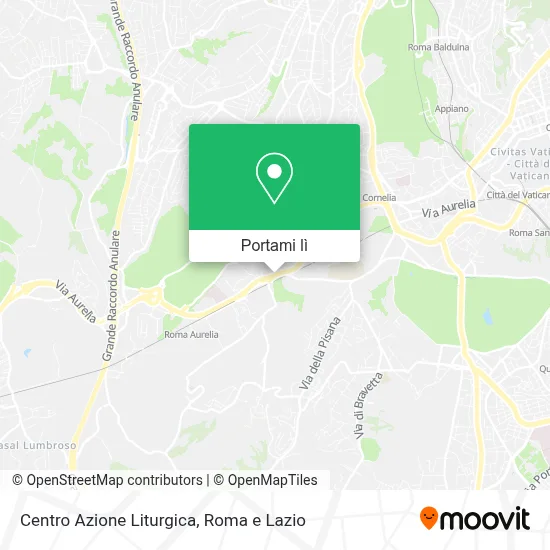 Mappa Centro Azione Liturgica