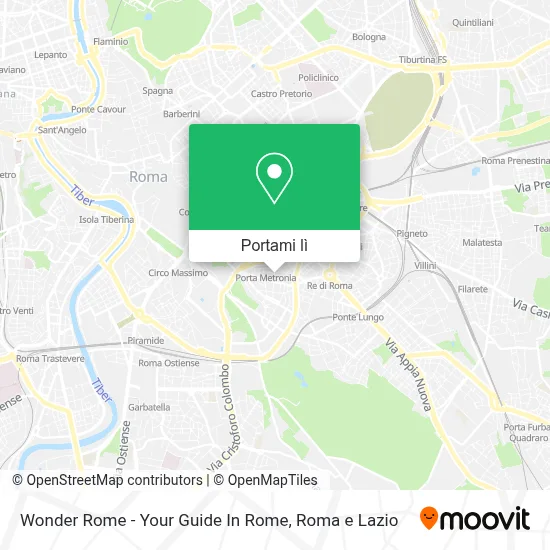 Mappa Wonder Rome - Your Guide In Rome